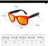 Men Shopping Travel Colorful UV400 Folding Sunglasses