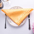 Polyester Catering Jacquard Napkin Mouth Cloth Hotel Wedding Banquet Folding Double Hook Napkin Mouth Cloth