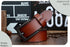 Dynamic buckle leather belt belt