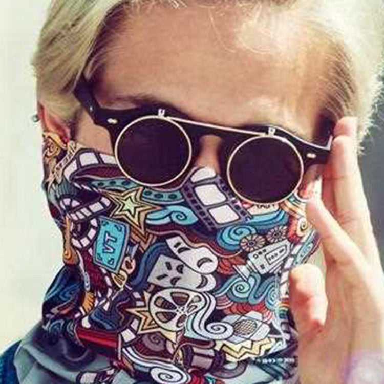 Sunglasses Women Brand Designer Retro Round Steampunk Steam Punk Metal Flip Cover Fashion Sun Glasses
