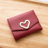 New Wallet Short Style Cross Section Youth Tri-fold Wallet Business Multi-card Zipper Coin Purse Wallet Card Holder