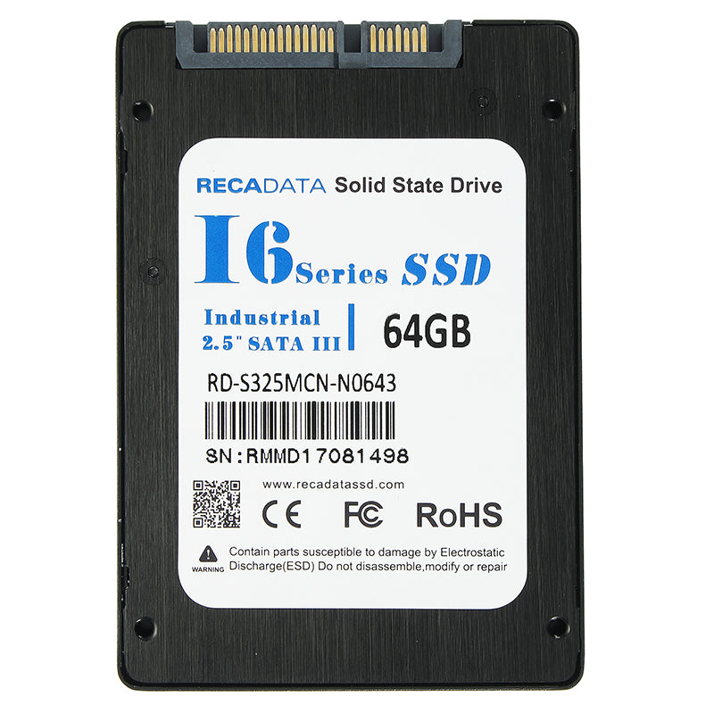 RECADATA 2.5 inch SATA III 64G/128G/256G MLC Internal Solid State Drive SSD Hard Drive Disk