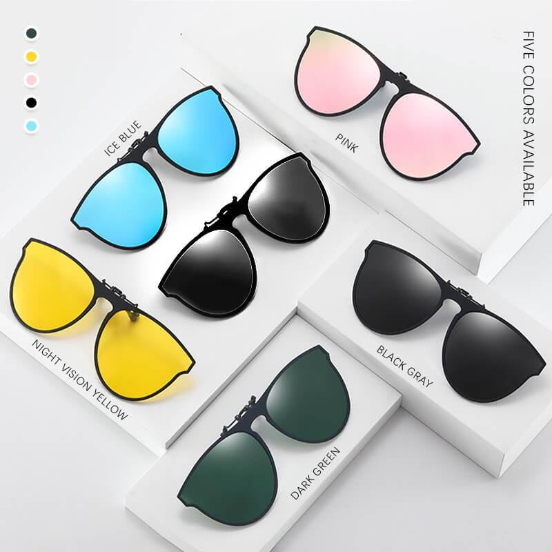 Polarized Clip-on Sunglasses For Men And Women Myopia