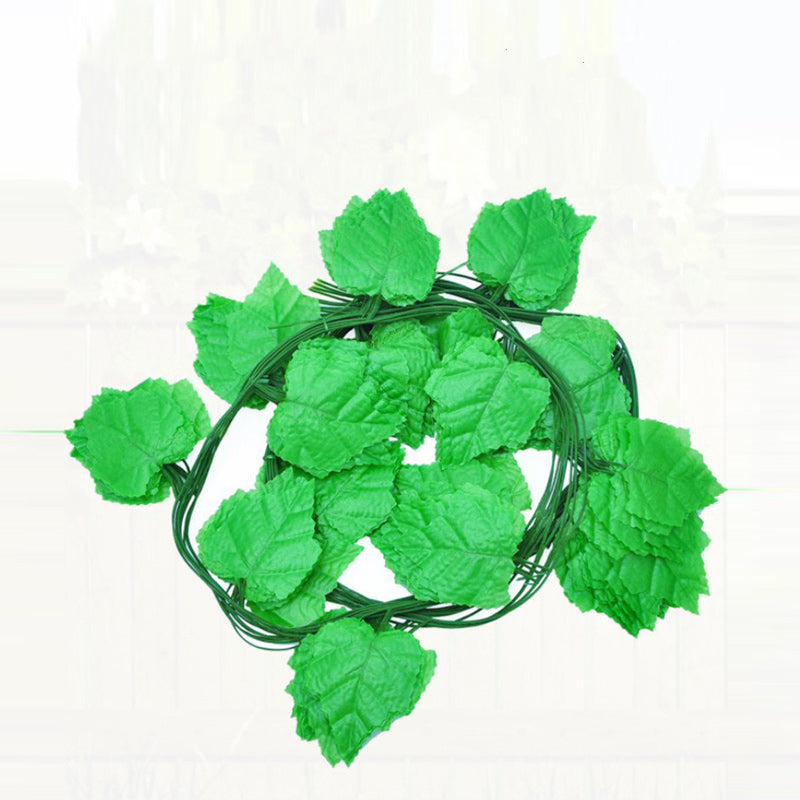 Artificial leaf rattan