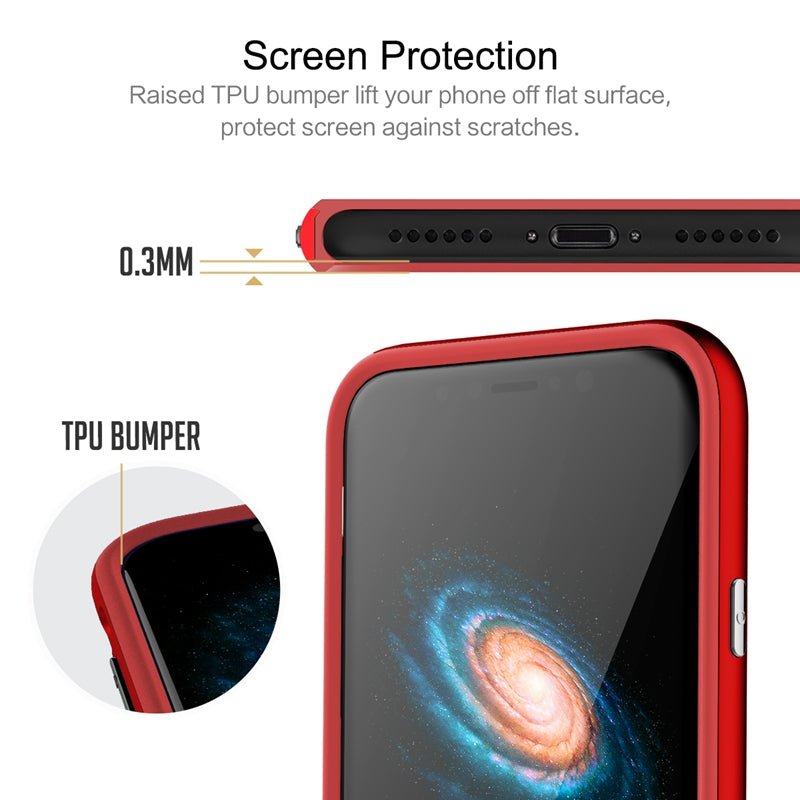 Rock Slim Anti Fingerprint Textured Case For iPhone X