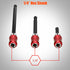 3pcs Hex Handle Quick Release Rod Magnetic Screwdriver Extended Bracket Drill Bit