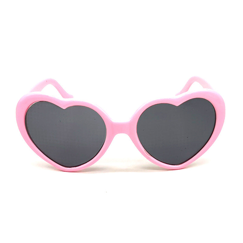 Love Glasses Special Effects, Lights Change Love Sunglasses