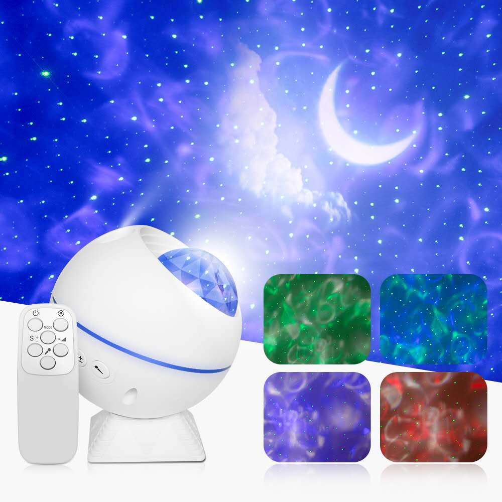 Starry Sky Universe Projection Lamp Car Home Atmosphere Starry Sky Light Starry Water Pattern Moon Led Night Light