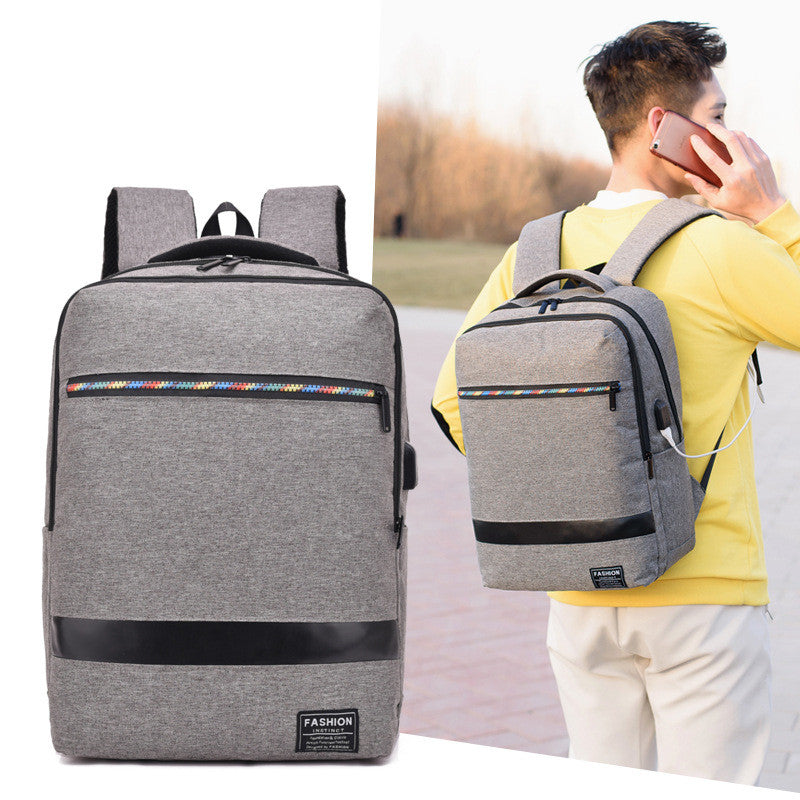 Business Travel Backpack With USB Headphone Jack Computer Bag