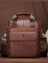 Genuine Leather Men's Business Messenger Bag