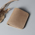 Men's And Women's Simple Hard Leather Wallet
