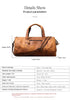 Men's Genuine Leather Portable Travel Bag