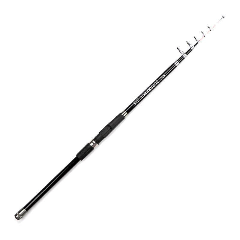 2.1m/2.7m Fishing Rod And Reel Combos Carbon Fiber Rod Telescopic Fishing Rod Pole Baitcasting Rod Spinning Rod Reel