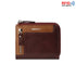 Men's Short Fashion Leather Zipper RFID Wallet