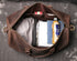 Retro One-shoulder Men's Portable Travel Bag