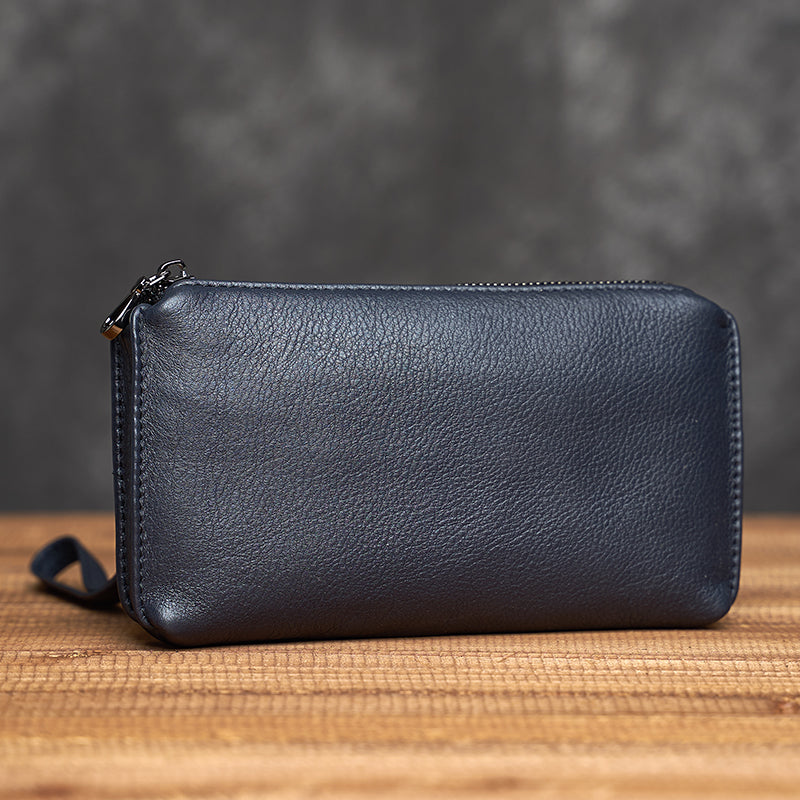 Men's Leather Top Leather Handbag