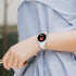 HK43 Bluetooth Calling Offline Payment NFC Female Cycle Pedometer Heart Rate AI Female Smart Watch Ring