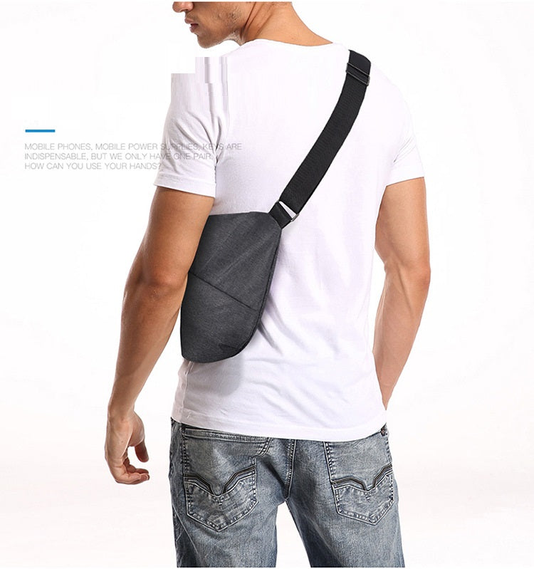 Canvas Multi-functional Shoulder Bag