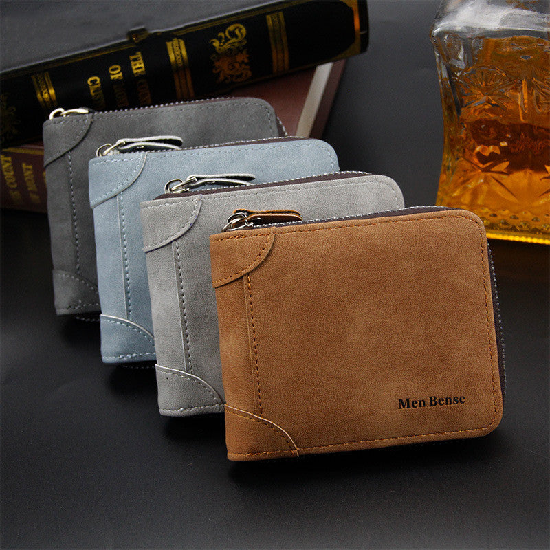 Men's Simplicity Wallet Fashion Frosted