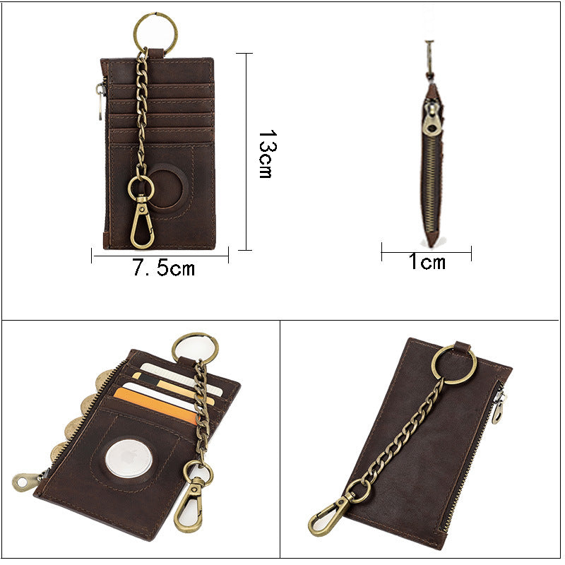 Tracker Crazy Horse Cowhide Card Pack