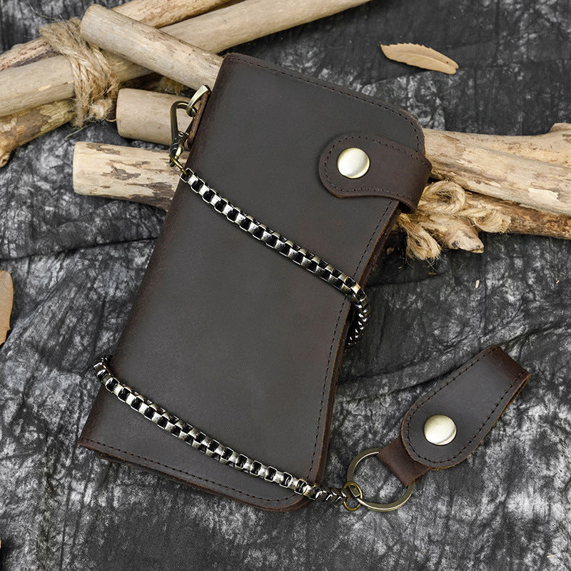 Men's Crazy Horse Leather Wallet