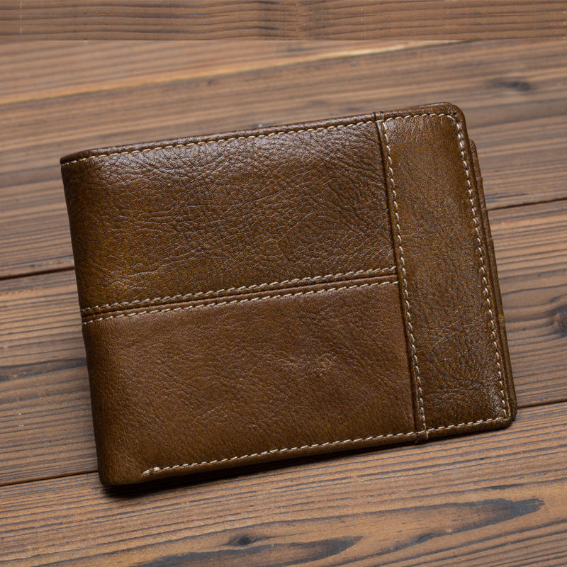 Men's Short Multi-card Simple Wallet