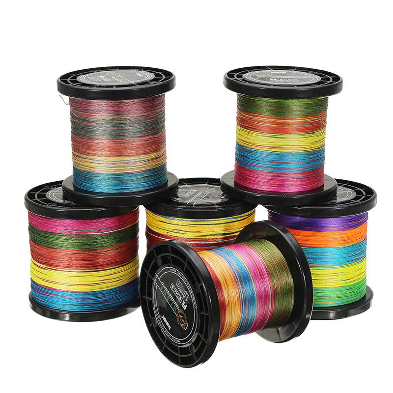 SeaKnight 1000M Fishing Line Multi-color Colorful 10 Meters/ Color Super PE Braided 8 Strand Weaves