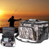 ZANLURE Canvas Fishing Bag Waterproof Fishing Lure Bait Bag Multifunctional Handbag