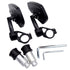 CNC Handlebar Rearview  Modified Reversing Reflector With White Glass