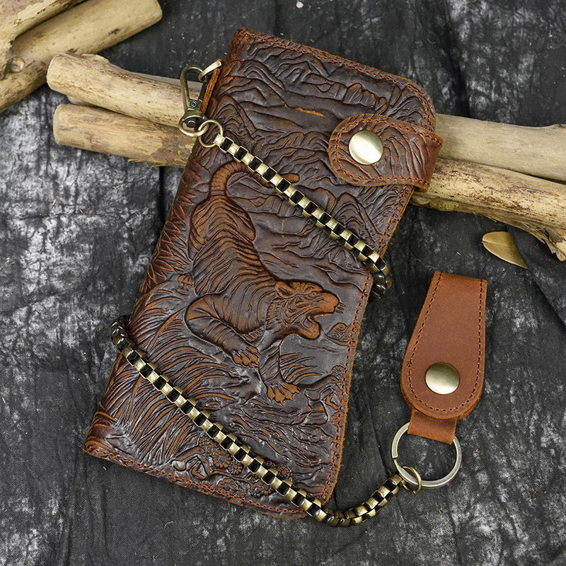 Men's Crazy Horse Leather Wallet