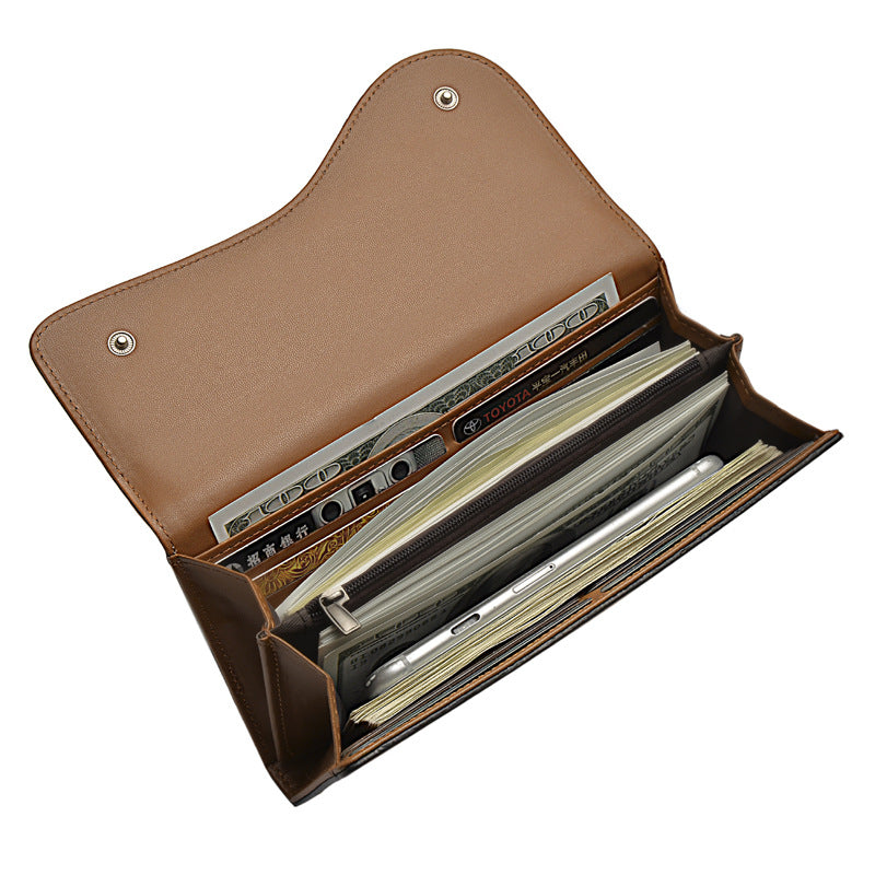 Vintage Handbag Multi-functional Zipper Wallet