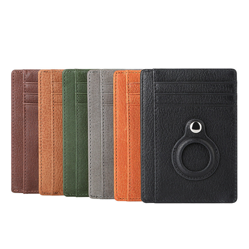 First Layer Cowhide Multi-functional Card Holder Wallet Men