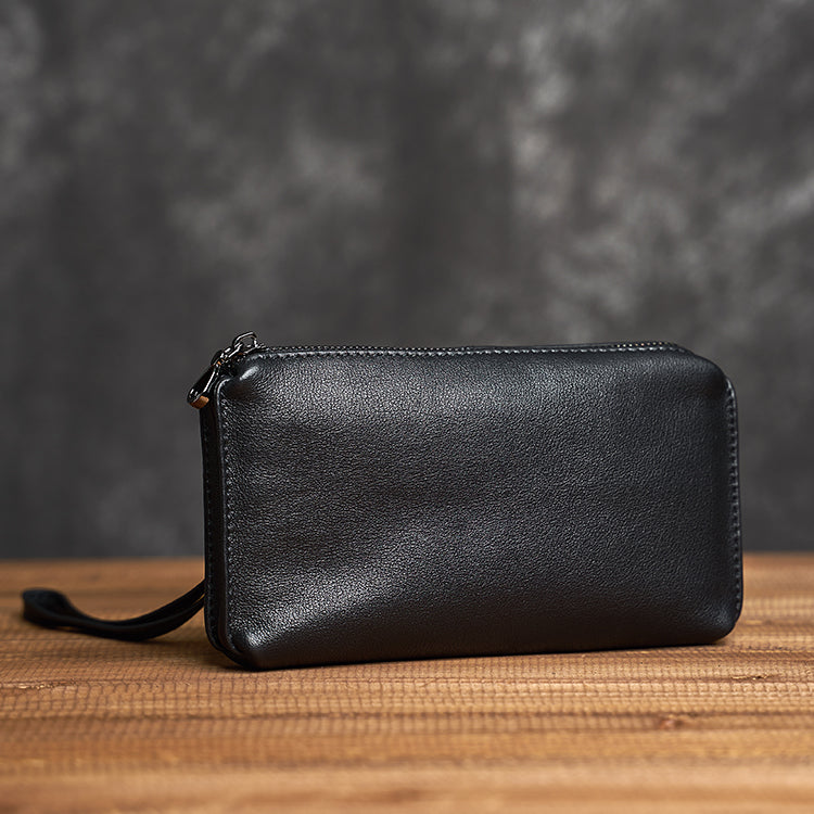 Men's Leather Top Leather Handbag