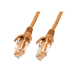 5M Cat 6 Ultra Thin Lszh Ethernet Network Cables Orange