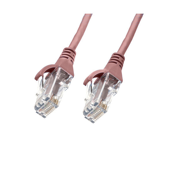 5M Cat 6 Ultra Thin Lszh Ethernet Network Cables Pink