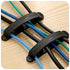 3PCS Plastic Cord Wire Line Organizer Clips Line USB Charger Cable Holder Desk Tidy Organiser
