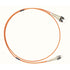 5M St St Om1 Multimode Fibre Optic Cable Orange