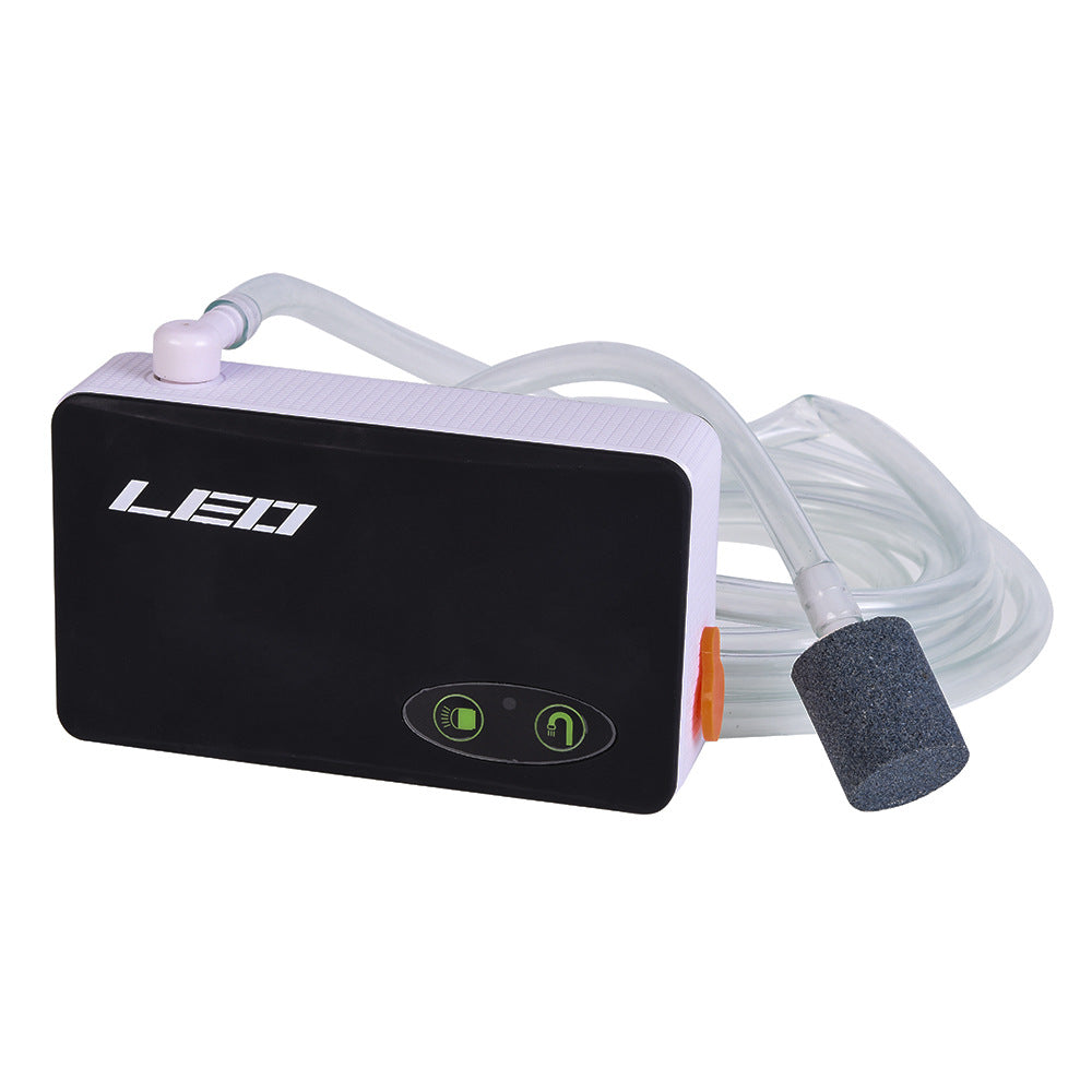 LEO 28015 2 in 1 USB Rechargeable Fishing Pumping Aeration Air Pump with 3 Lure LED Lights