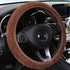 Plush Car Steering Wheel Cover In Winter