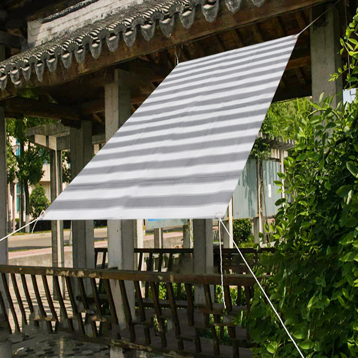 Sun Shade Sail Awning Canopy Balcony Cloth Cover Outdoor Garden Anti UV