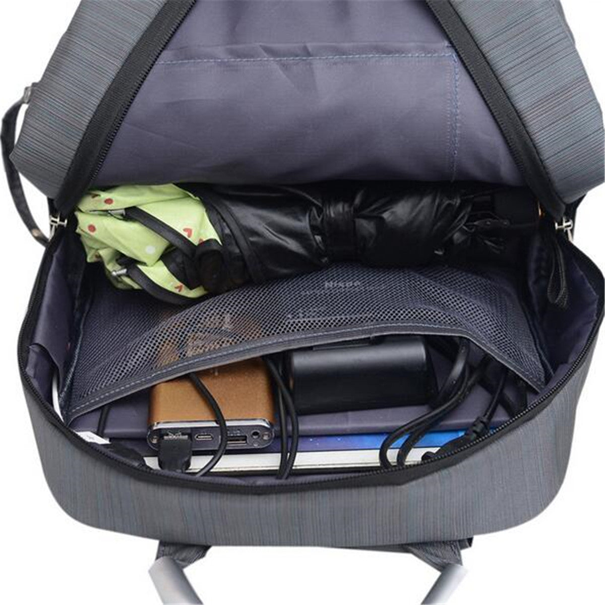 YASCIQ B-10719 USB Charging Camera Bag Backpack for DSLR Camera Lens Tripod