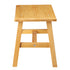 Wooden Square Stool Small Simple Children Chair Bamboo Dining Table Stool Household Bench for Home Living Room Bedroom