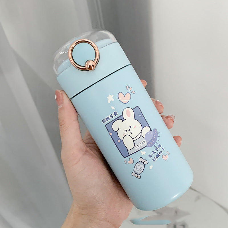 Ladies' Simple And Cute Stainless Steel Water Cup