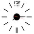 DIY 3D Roman Numbers Watch Wall Clock Home Decor Mirror Wall Sticker 4 Colors