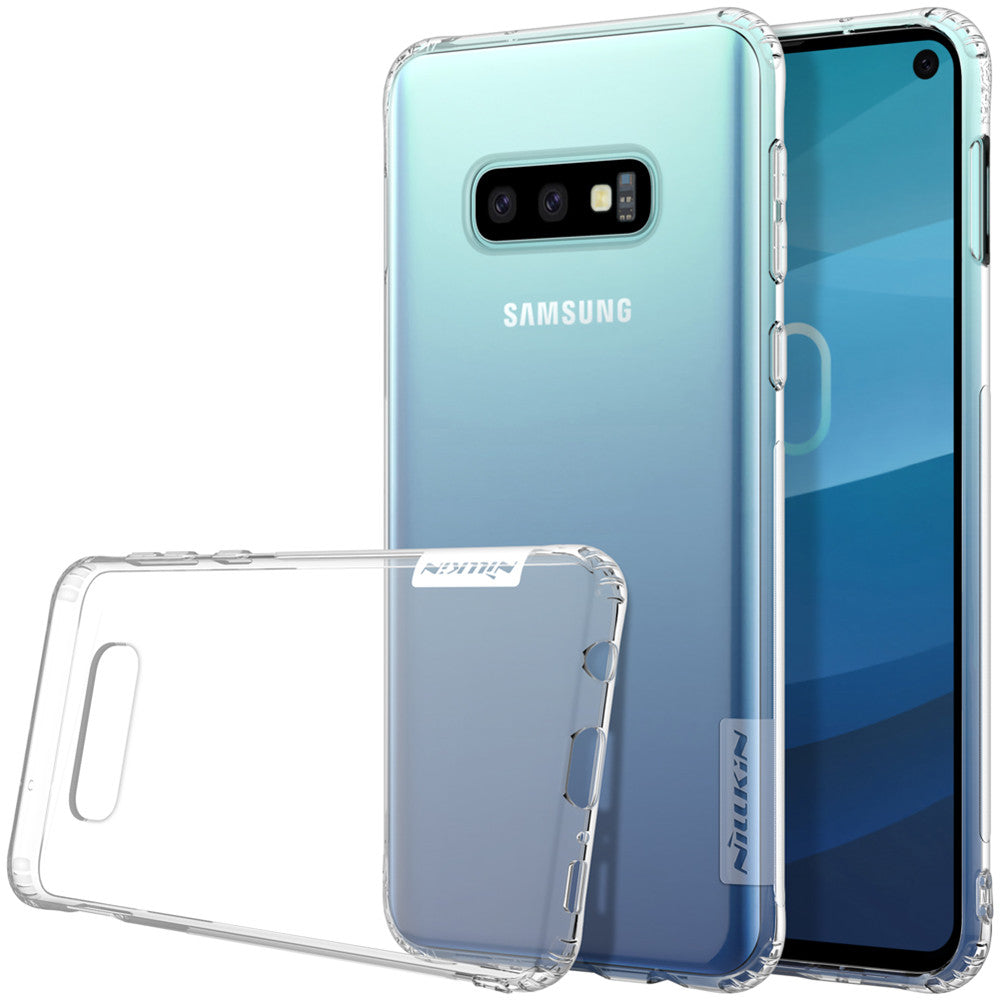 NILLKIN Transparent Shockproof Anti-slip Soft TPU Back Cover Protective Case for Samsung Galaxy S10e