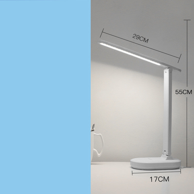 Three-speed Color Temperature Stepless Dimming USB Charging Learning Reading Lamp