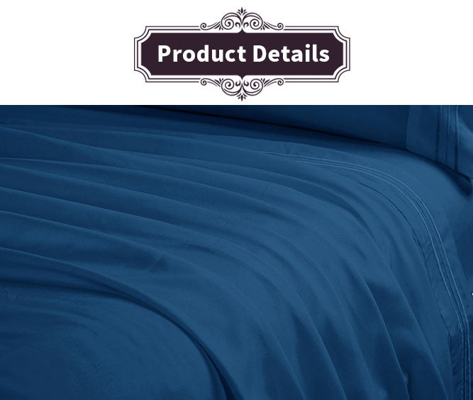 Bed Sheet Set Brushed Microfiber Bedding Wrinkle Fade Stain Resistant Hypoallergenic 3 Pieces /4 Pieces Set