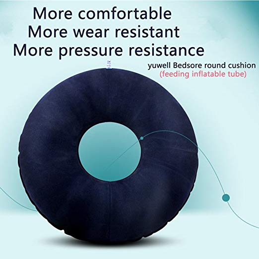 Yuwell Inflatable Seat Cushion Medical Foldable Ring Pillow
