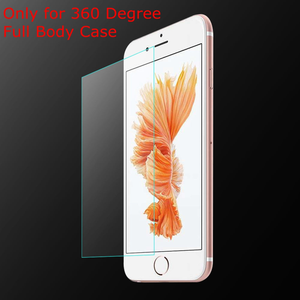 Tempered Glass Film Screen Protector Only for 360° Full Body Case for iPhone 5 5S SE