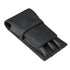 Fountain Pen Roller PU Leather Pouch Pen Case Holder Storage Bag For 3 Pens School Office Supplies